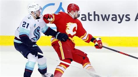 Chris Driedger Makes 37 Saves In Nhl Return Kraken Hold Off Flames 2 1