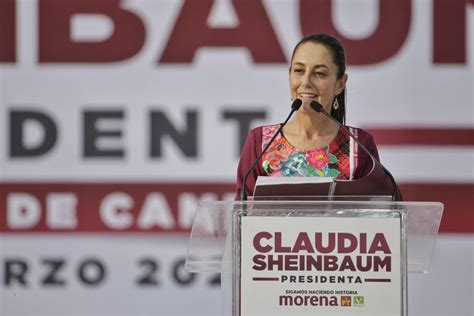 Claudia Sheinbaum lanza página oficial de campaña con su proyecto de nación