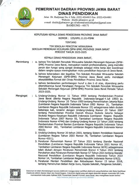 Surat Keputusan Dinas 0001 Pdf