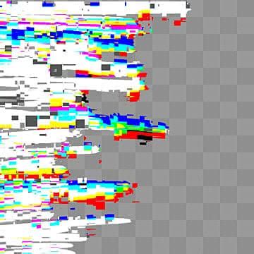 glitch png transparent images   vector files pngtree