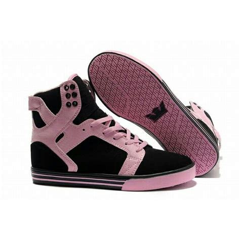Pink and black! | Supra shoes, Pink shoes, Supra sneakers