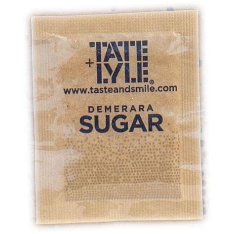 Tate & Lyle Demerara Sugar Sachets 1x1000 - Lynas Foodservice