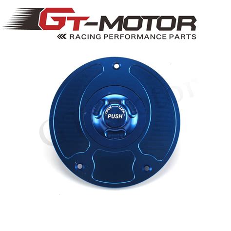 Gt Motor Motorcycle New Cnc Aluminum Fuel Gas Caps Tank Cap Tanks