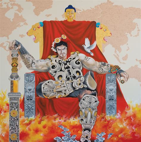 Tibetan Art In The 21st Century Explores Religion, Pop Culture And Technology | HuffPost