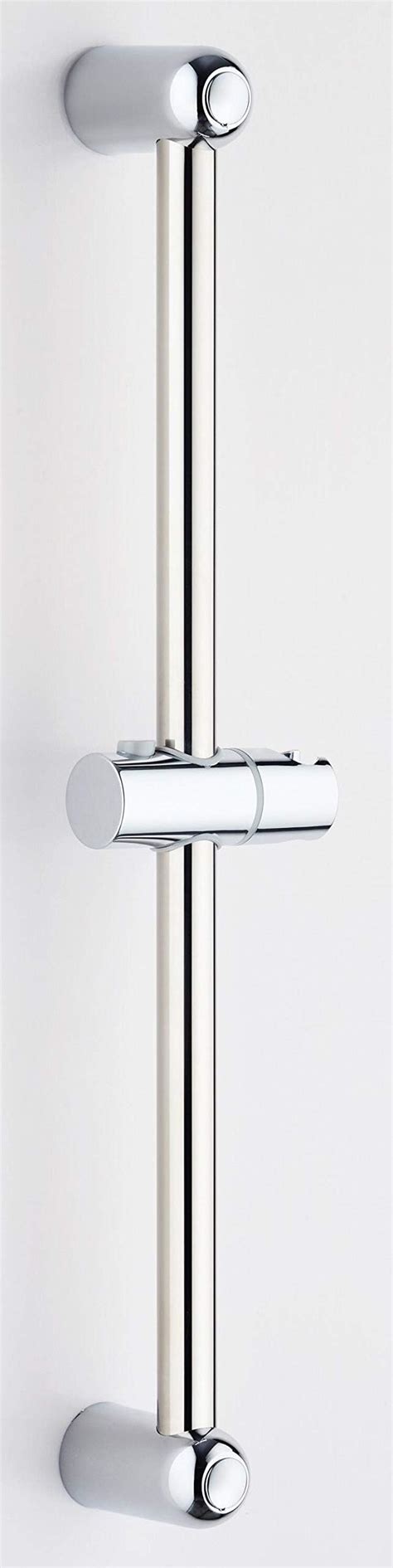 Shower Slider Riser Rail Chrome Shower Adjustable Head Holder Stainless