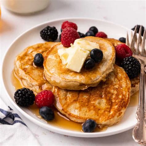 Cottage Cheese Pancakes - JoyFoodSunshine