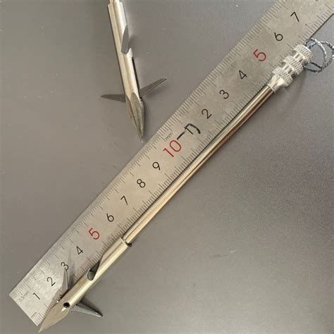 6 шт. Нержавеющая сталь наконечники стрелы лук рыболовные рогатки ...