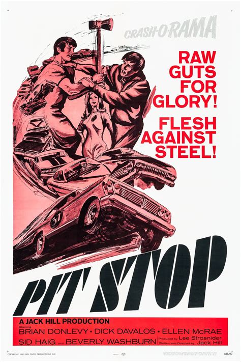 Pit Stop (1969) - Posters — The Movie Database (TMDB)