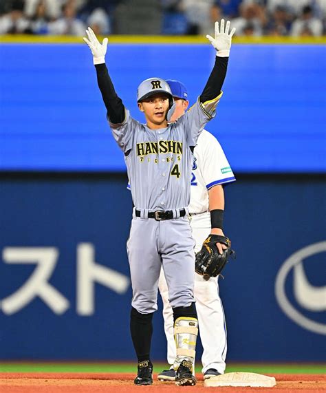 写真：【阪神】熊谷敬宥 3打点で7連勝に大貢献 「守備代走男」が新たにつかもうとしている〝役割〟 | 東スポWEB