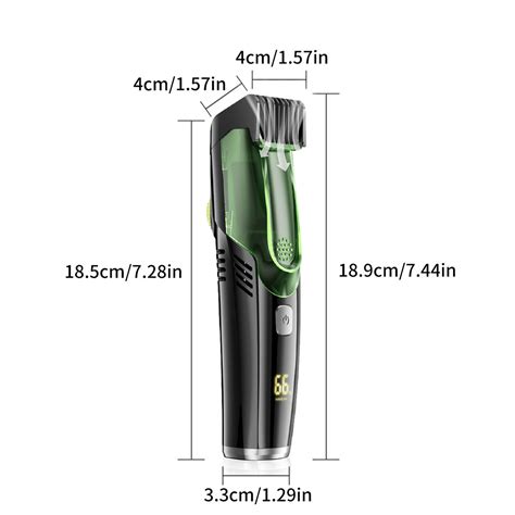 Hair Clipper With Hair Suction High Power Clipper With Digital Display