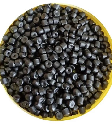 Colored Black Reprocessed Hdpe P Granules For In Making Pipe