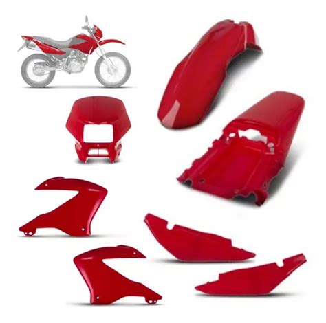 Kit Plastico Bros 125 150 Carenagem Completa Honda Nxr Parcelamento