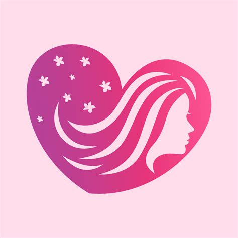 natuerliche schoene silhouette frau farbe logo vorlage  vektor kunst bei vecteezy