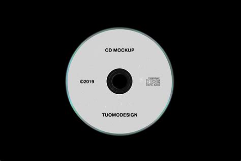 Cd Mockup Template