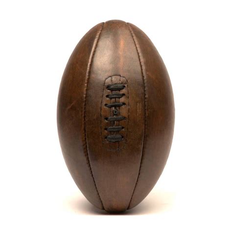 Vintage Leather 1920s Rugby Ball Etsy