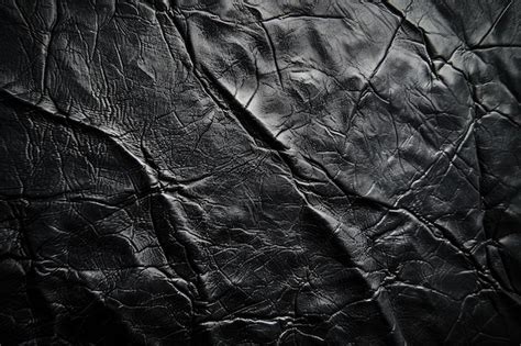 Premium Photo Luxury Black Leather Texture Background Black Leather