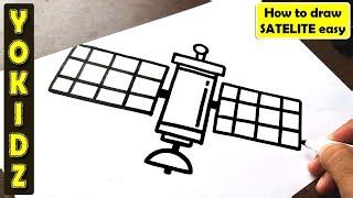 How To Draw Mangalyaan Rocket - Quick Drawing