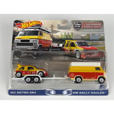 Jual Hot Wheels Team Transport Mg Metro R Hw Rally Hauler Premium Kota Surabaya