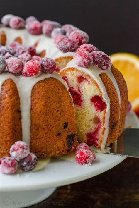 Cranberry Orange Sour Cream Bundt Cake Lucio Wilhite