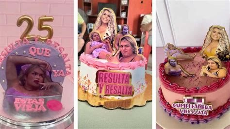 Pastel de Wendy Guevara para cumpleañeras viejaaaas se hace viral en