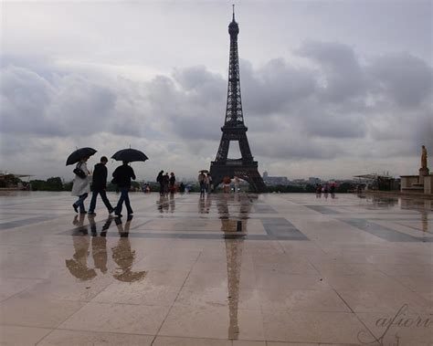 Eiffel Tower In The Rain Flickr Photo Sharing