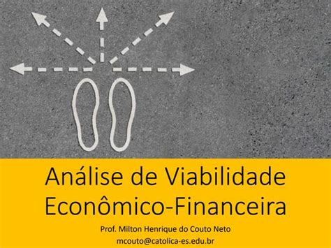 Pós Estudo De Viabilidade Economico Financeiro Ppt