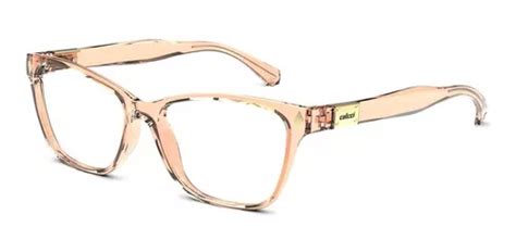 Armaçao Oculos Grau Colcci Cleo C6096b6154 Nude Translucido Parcelamento sem juros