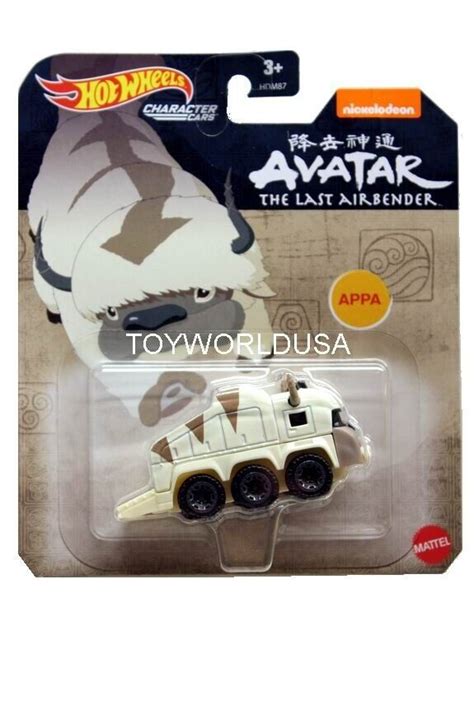 Hot Wheels Nickelodeon Character Cars Avatar The Last Airbender Appa