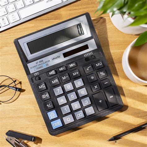 Калькулятор настольный Attache 12-разрядный - купить с доставкой по ...