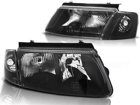 Black Headlights For Vw Passat B B With Fog Lamp In Headlights