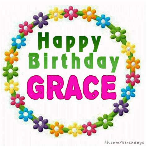 Happy Birthday Grace  Birthday Greeting Birthdaykim
