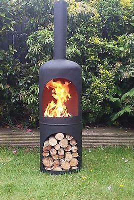 Gas Bottle Wood Burner Log Burner Chiminea Patio Heater Fire Pit