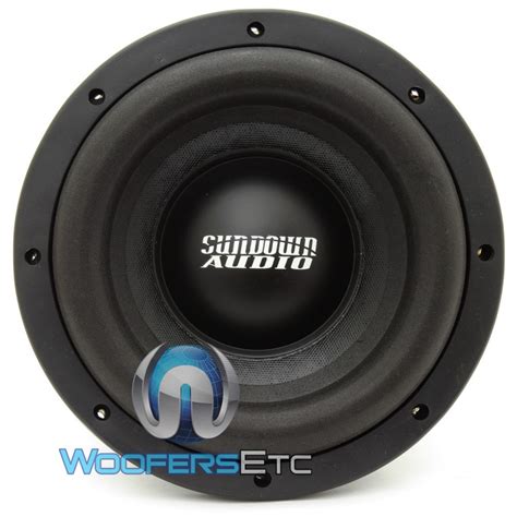 Sundown Audio E 8 V4 D4 8 Dual 4 Ohm E Series Car Subwoofer