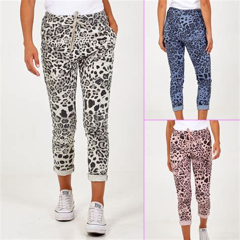Magic Leopard Print Joggers
