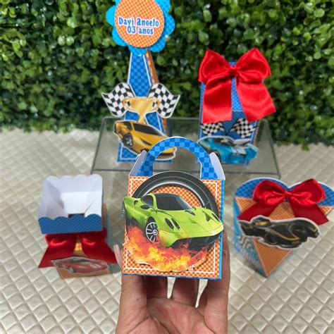 Kit Personalizados Lembrancinhas Hot Wheels Carros Elo