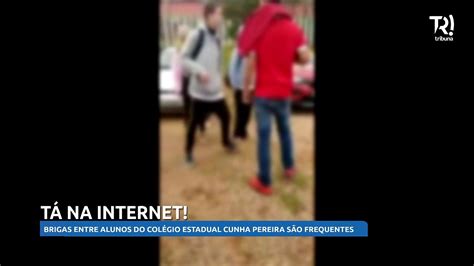 Brigas Entre Alunos Do Col Gio Cunha Pereira S O Divulgadas Na Internet