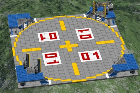 Lego Ideas Space Landing Plate 48x48