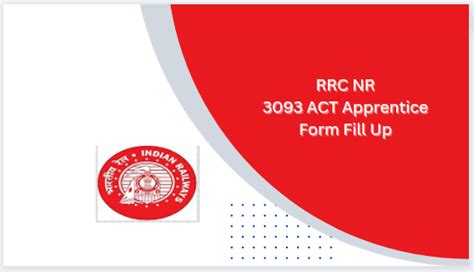 RRC NR Apprentice 2023 Apply Online For 3093 Posts EJC Official