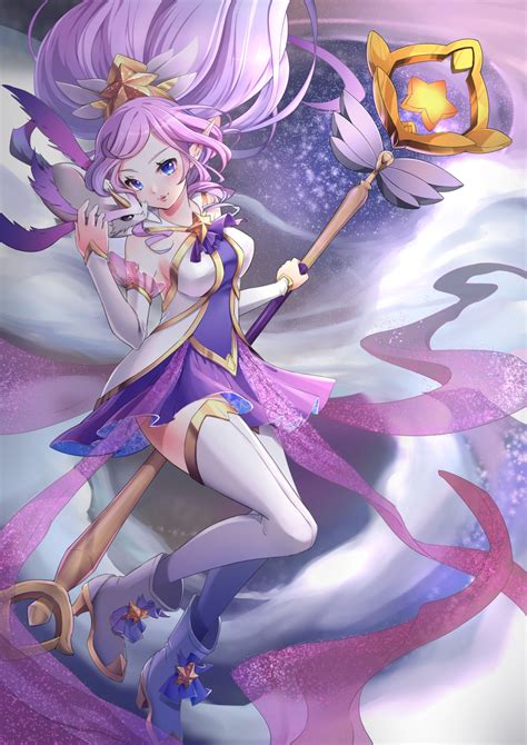 Janna And Star Guardian Janna League Of Legends Drawn By Chibi