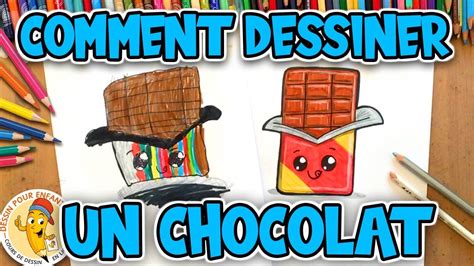 Comment Dessiner Du Chocolat Facilement Tape Par Tape Dessin Pour