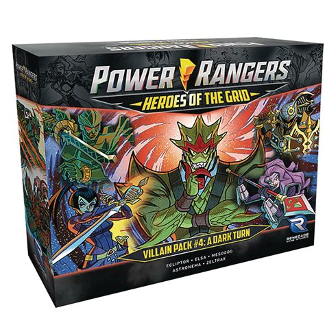 JUL218662 - POWER RANGERS HEROES GRID VILLAIN PACK #4 - Previews World