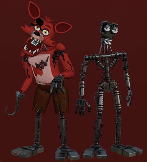 Monste On Twitter Inaccurate Foxy And Endo 01 Everything Was Made By