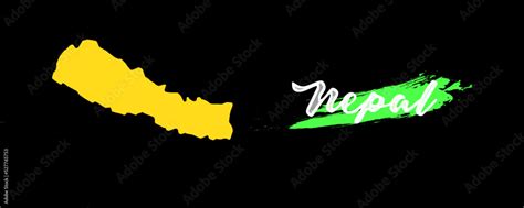 nepal map nepal outer boundary map nepal projected map country nepal