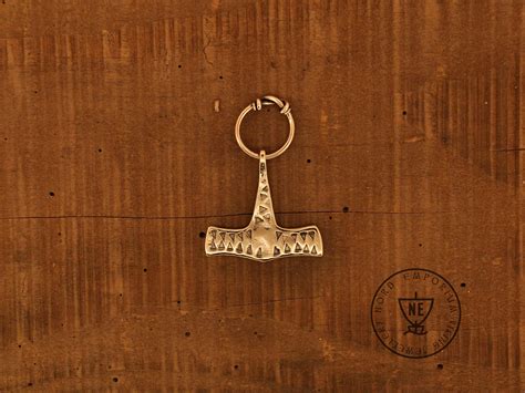 Danish Stamped Thor's Hammer Bronze - Nord Emporium