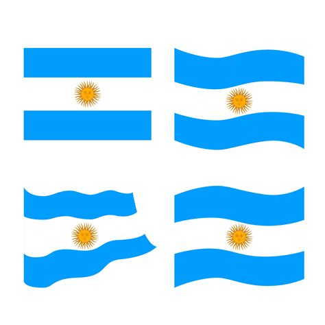 argentina flag vector file 16290952 Vector Art at Vecteezy