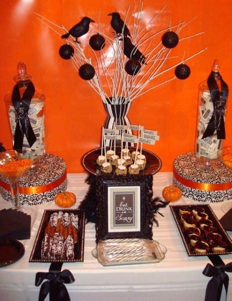 Beautiful Grown Up Halloween Dessert Tables On Catch My Party Catch My Party