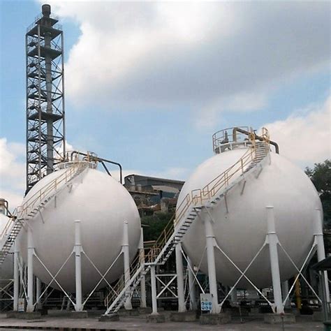 Asme Code Mt Lpg Spherical Storage Tank With Epc Project Lpg