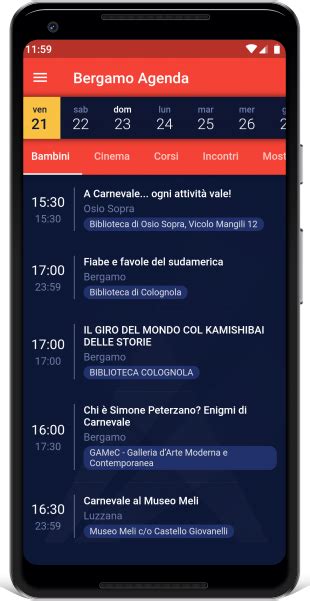 App Scova Eventi Gianluca Cisana