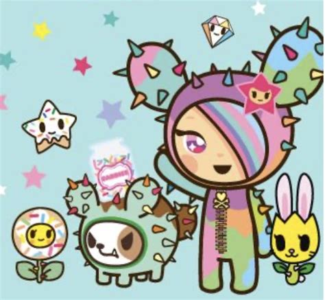 Tokidoki Cactus Friends Tokidoki Characters Girly Art Cartoon Tattoos