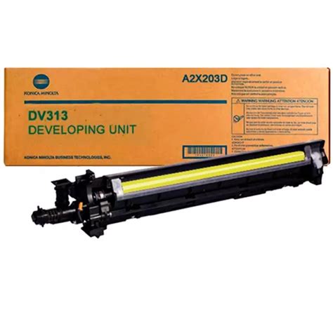 Revelador Dv 313 Bizhub C258 308 368 Yellow Offset Digital Envío gratis